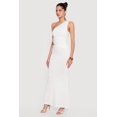 thumbnail image 2 of Women's Solid High Waisted Mermaid Maxi Skirt, 2 of 4