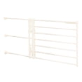 thumbnail image 1 of jesticaly Barrière pour Chiot Extensible Barrière pour Chien Barrière Rétractable pour Chiot pour Porte Intérieure avec Grande Capacité pour Animaux et Bébés (Blanc) Hauteur 36 cm, 1 of 6