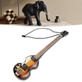 thumbnail image 4 of Miniature Electric Guitar Model, Exquisite Innovative Simulation Fine Detailed Wooden Guitar Decoration  For Collection, 4 of 7