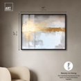 thumbnail image 4 of Gossamer Gold II Shadowbox Print Abstract Art by Art Remedy, Black Frame, 45 x 36, 4 of 6