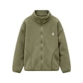 thumbnail image 3 of Boys Girls Sherpa Fleece Jacket Full-Zip Fuzzy Fleece Sweatshirt Kid Toddler Windproof Coat Soft Winter Jacket Thick Raincoat, 3 of 7
