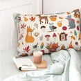 thumbnail image 6 of Disketp Pillow Covers Hello Autumn Pattern Throw Pillow Case Cushion Covers,Cushion For Bedroom,Couch,Home-16"X24", 6 of 9