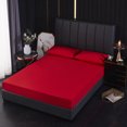 thumbnail image 1 of TopOne Drap-Housse Imperméable Uni Housse de Lit Respirante Douce Confortable Ensemble de Lit, 1 of 2