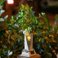 thumbnail image 3 of Preciosa Estatua Jardín Al Aire Libre Con LED Suculenta Y Solar (E), 3 of 9