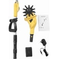 thumbnail image 2 of 20V Cordless Tiller Cultivator, Electric Garden Tiller 250 RPM 3.9" Tilling Width, 6.7" Depth, with 2000mAh Battery, Height Adjustable, 2 of 14