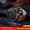 thumbnail image 3 of Reloj Zunpai Original Fashion Para Hombre Con Correa De Piel, 3 of 8