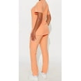 thumbnail image 2 of Happy Scrubs X-Large Unisex Peach Scrub Top and Drawstring Pants for Adult, 2 of 3