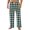 #019 Mint Green-A1, variant on Men's Soft Pajamas Pant Fleece Fuzzy Pj Bottoms Flannel Straight Leg Winter Baggy Lounge