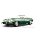 thumbnail image 2 of 1961 Jaguar E Type Convertible Green 1/18 Diecast Model Car by Bburago, 2 of 3