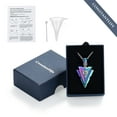thumbnail image 5 of Constantlife Arrowhead Necklace for Men Cremation Jewelry for Ashes Urn Necklace for Ashes Of Loved One Ash Holder Necklace, 5 of 5
