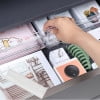 thumbnail image 1 of Lámpara de uñas recargable de escritorio, secado de esmalte en 3 segundos, lámpara especial para la aplicación de esmalte de uñas, herramienta para realzar el acabado del esmalte de uñas., 1 of 7