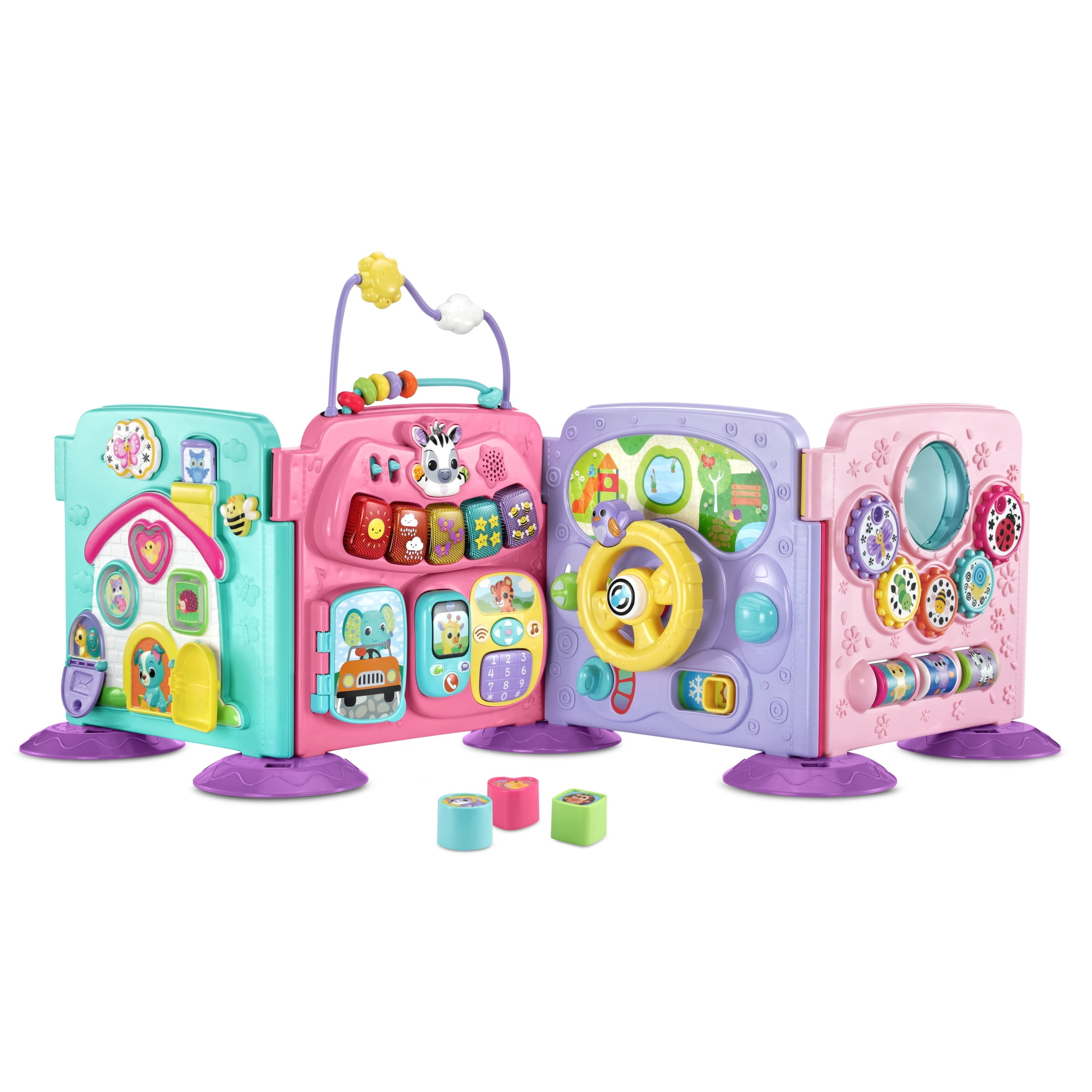 VTech Baby 4-in-1 Steps & Stages Activity Center with Accessories for Ages 3 to 24 Months