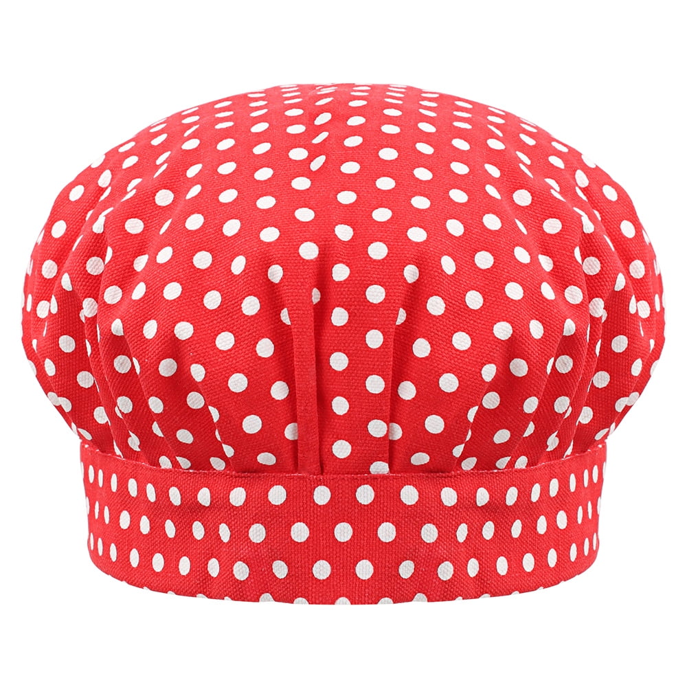 toptie-chef-hat-for-kid-adult-cotton-elastic-adjustable-kitchen