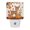 Brown, Tawny Brown, Warm Amber, Plaid Black, variant on Night Lights Plug into Wall, Squirrel Fall LED Night Light with Dusk to Dawn Sensor, Thanksgiving Branches Berry Rustic Decorative Nightlight for Hallway Bathroom Kitchen