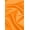 Orange, variant on (#72) 1 Panel Light Blue Solid Thermal Foam Lined Blackout Heavy Thick Window Curtain Drapes Bronze Grommets 63" Length