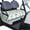 Ocean-117, variant on Gorgeous Floral Print Golf Cart Seat Cover 51" x 31" Front Bench Towel Blanket for EZGO Yamaha Club Car Absorbent Fabric