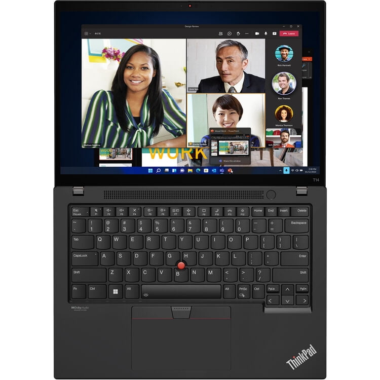 Lenovo ThinkPad T14 Gen 3 Laptop Intel Core i7-1265U 16GB RAM 256GB SSD Intel UHD Graphics 14.0" WUXGA Windows 11 Pro