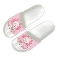 thumbnail image 2 of Psesaysky Cute Cartoon Slide Sandals for Girls Summer Pink House Slippers Beach Sandals Soft Comfortable Anti-Slip Sandals Shoes, 2 of 4