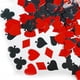 thumbnail image 5 of Ornamentos metálicos de del del póker corazones del confeti del póker del casino 30g, 5 of 9