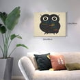 thumbnail image 2 of Logiee Owl with Mandala Print Canvas Wall Art,Canvas Picture Prints with Frame, Wall Art Decorative,Canvas Decorative,Suitable for Living Room Bedroom Office Room 30x40, 2 of 6