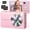 Pink, variant on Digital Camera, 4K 64MP Cameras for Photography, Point and Shoot Digital Camera with Focus, Dual Camera, Flash, 16X Zoom, Anti Shake, 32GB Card, Compact Vlogging Camera for Teens,