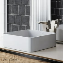 Concorde Ceramic Square Vessel Sink