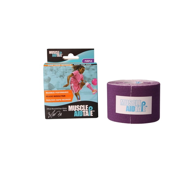 MuscleAidTape Kinesiology Tape (Purple)
