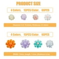thumbnail image 2 of 1Box 120Pcs 8 Styles Nail Charm Flower Resin Cabochons Nail Art Decoration Accessories 3D Manicure Nail Studs Nail Cabochons Supplies for Nail Art Craft DIY, 2 of 7