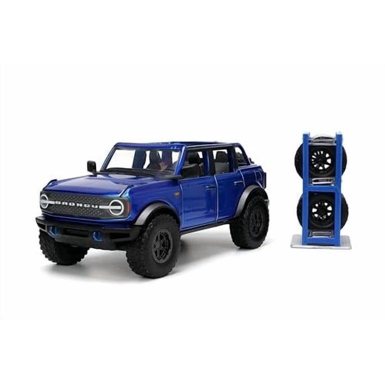 Jada Toys, Just Trucks Die-Cast Car, 1:24 2021 Ford Bronco, Candy