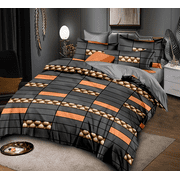 Highend Decorative Pattern Bedding Cover Sets Luxury Home Textiles Fashionable Bedclothes,Twin (68"x86")