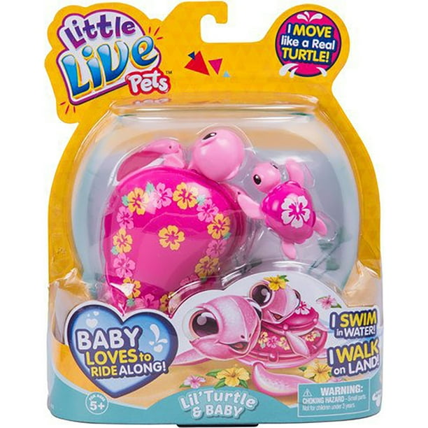Little Live Pets Lil\' Turtle & Baby Laila the Island Turtle & Baby