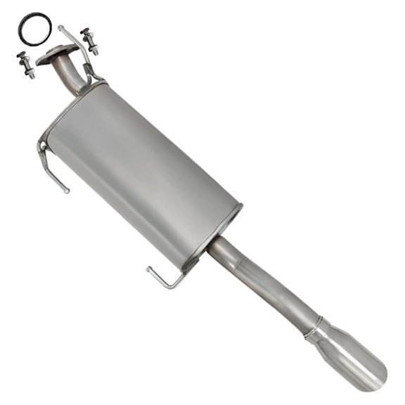Northeastern Exhaust Rear Muffler Fits 2013-2019 Nissan Sentra 1.8L - Direct Fit | Stainless Steel Exhaust System Kit