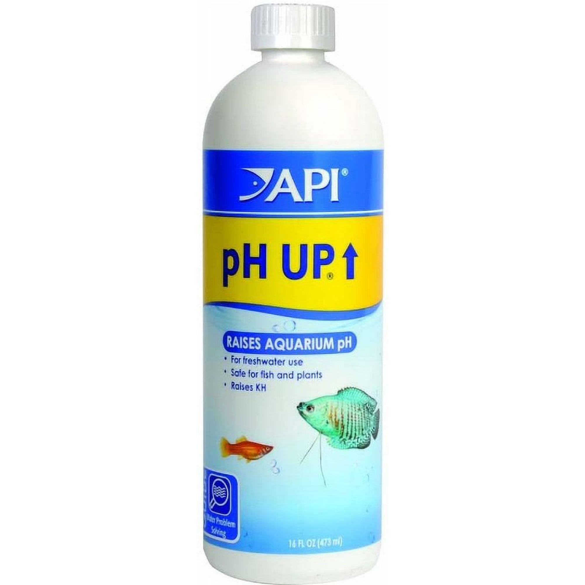 API pH Up Raises Aquarium pH for Freshwater Aquariums [Aquarium pH Treatments, Aquarium Supplies] 16 oz