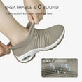 thumbnail image 6 of STQ Women's Walking Shoes Slip on Breathable Sneakers Taupe US 8.5, 6 of 7