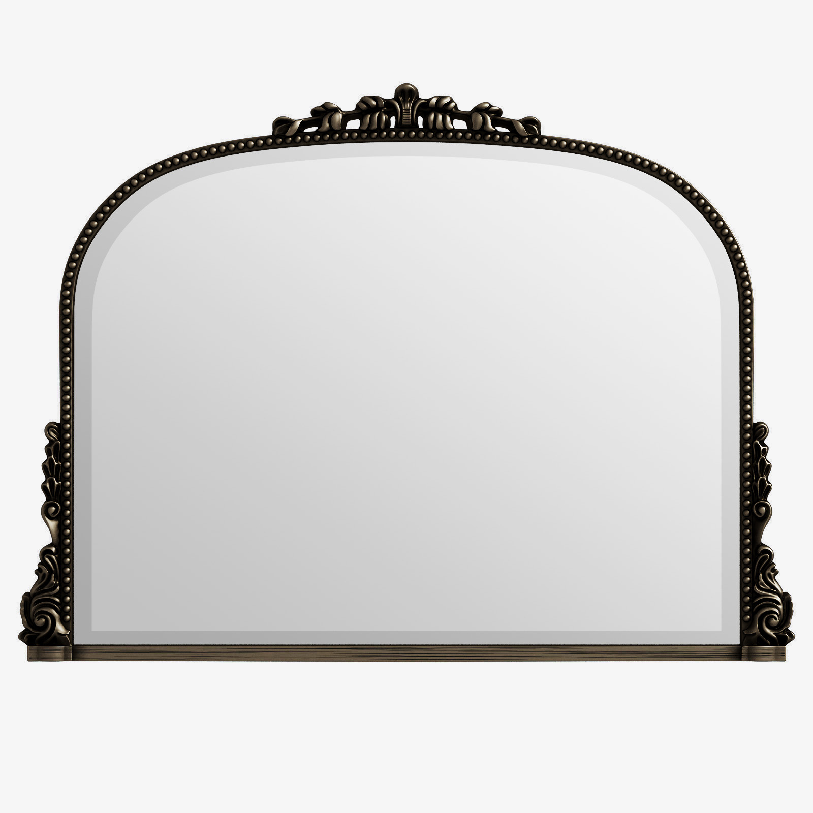 Beautypeak Arched Vanity Mirror, Antique Bronze, 36x27 photo 2