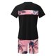 thumbnail image 5 of Blusa de Manga Corta Cuello Redondo Impresión Deportiva Camisa de Ajuste Delgado Poliéster Elástico Cintura Superior para los Hombres, Blusa Casual para el Uso Diario de Verano, 5 of 5