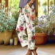 thumbnail image 1 of WILLBEST Pantalones Casuales de Cintura Fácil para Mujer con Bolsillos Largos y Estampado Bohemio para Salidas a La Playa. Grande, 1 of 4