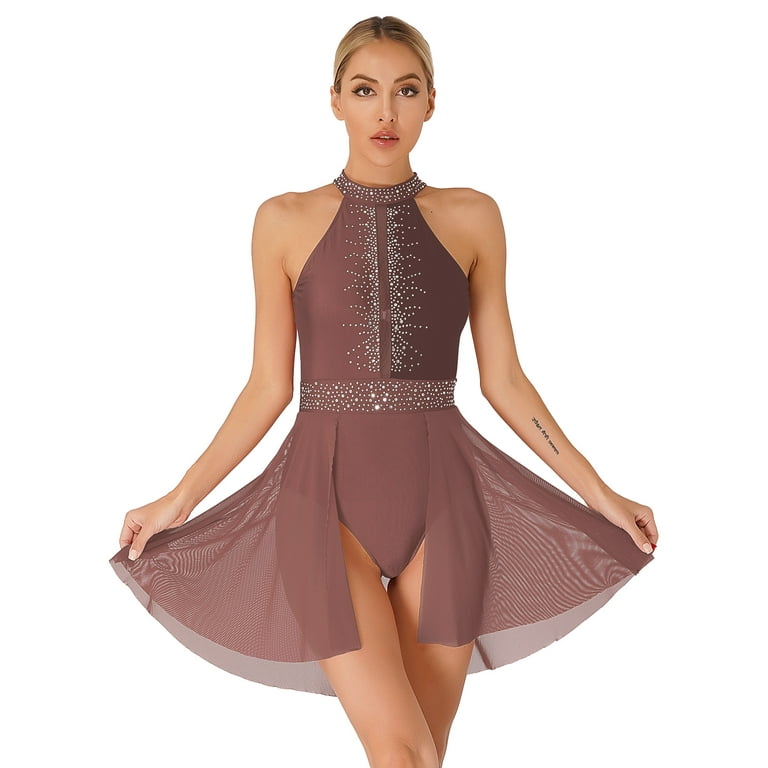 CHICTRY Womens Lyrical Ballet Dance Dress Modern