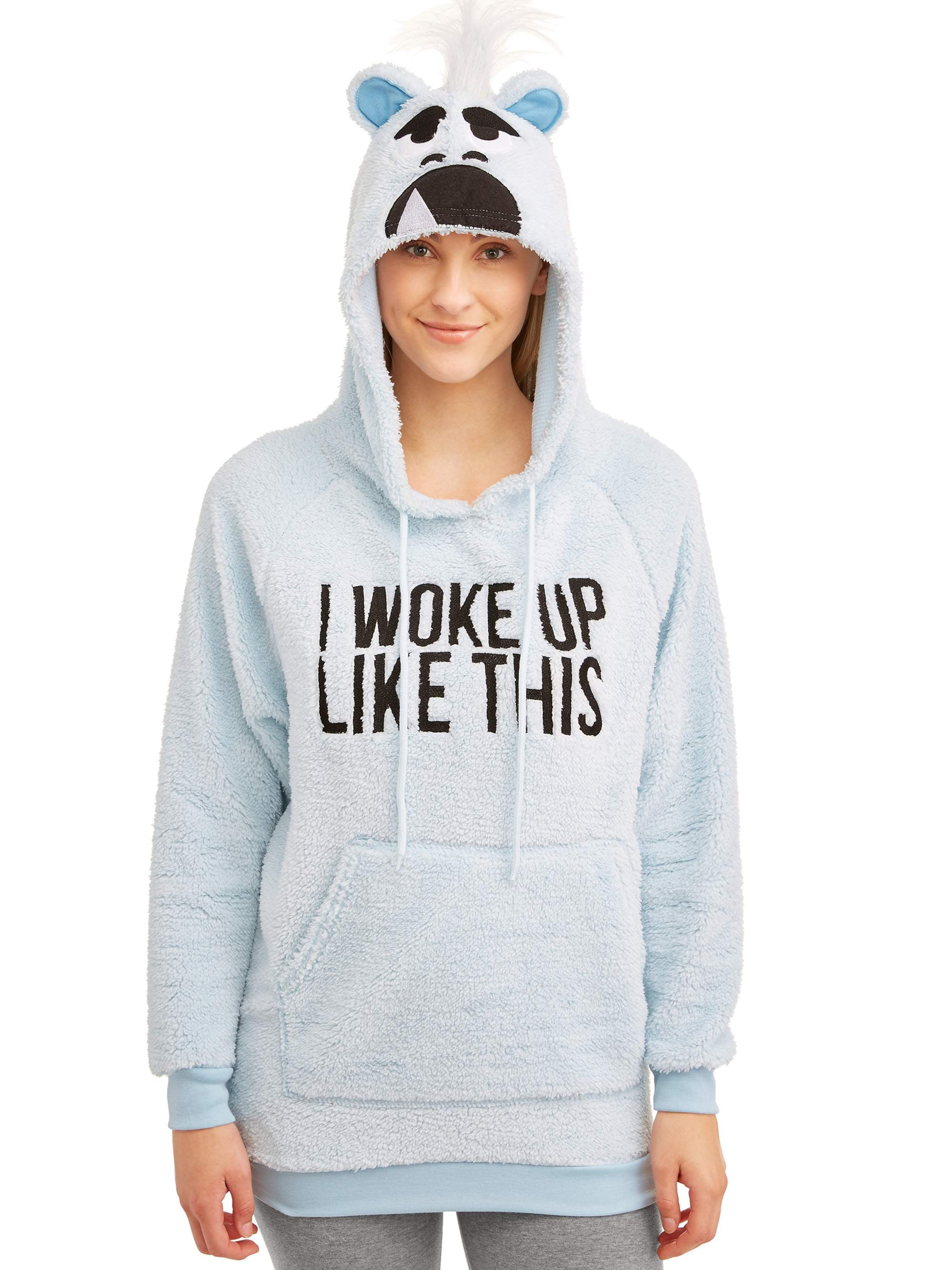 hooded sleep shirt