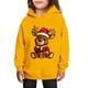 thumbnail image 1 of Sudaderas con capucha para niños y niñas, sudaderas casuales de manga larga, lindas sudaderas de gran tamaño con bolsillo de polar, chaquetas para niñas, 1 of 4