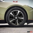 thumbnail image 5 of OMAC 14" Hubcaps Wheel Rim Cover Black with Light Grey Insert 4pcs Set, 5 of 7