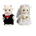 thumbnail image 1 of Simulation Forest Rabbit Family DIY Playset Mini Rabbit Bear Figure Toy Dolls Kids Gifts, 1 of 1