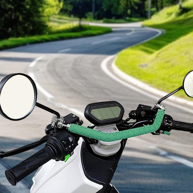 DYNWAVECA Motorcycle Balance Bar Easy Use High Performance Professional Handle Bracket Green