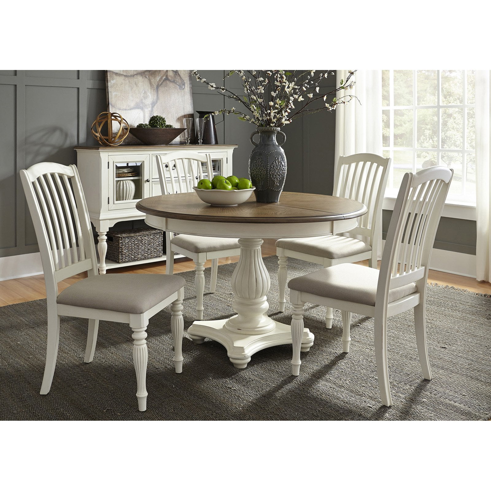 Liberty Furniture Industries Cumberland Creek 5 Piece Pedestal