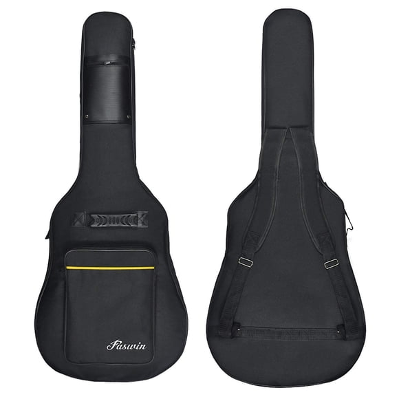 Funda para guitarra acústica Faswin de 41 pulgadas, impermeable, Oxford