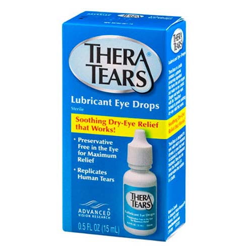 Thera Tears Lubricant Eye Drops 0.5 Oz