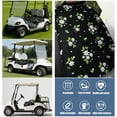 thumbnail image 6 of Flowers Motif 51x31 Golf Cart Seat Cover, Fits Most 2-Passenger Front Bench Seats on Popular Golf Cart & UTV Models, 6 of 8