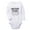 White, variant on Hand Picked for Earth by PAPA Funny Rompers, Newborn Baby Unisex Bodysuits, Infant Jumpsuits, Toddler Kids Long Sleeve Oufits (Pink, 0-6 Months)