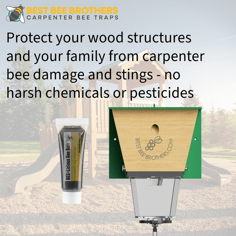 Beeさん専用 Best Bee Brothers Bee-licious Outdoor Carpenter Bees Bait, 3 Pack