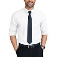 thumbnail image 4 of COOFANDY Men Button Down Long Sleeve Shirts Suit Shirt Business Shirts Muscle Fit Solid Shirt, 4 of 7